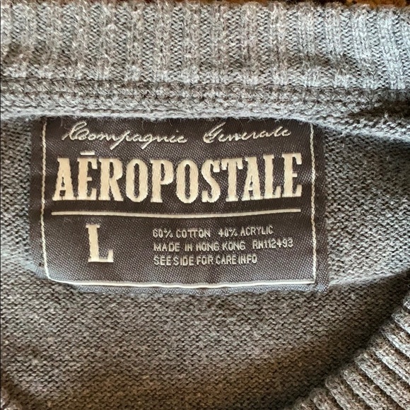 Aeropostale Size L Crew Neck Long Sleeve Sweater - Picture 9 of 11